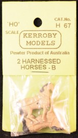 B Horses Harnessed